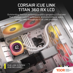 Corsair ICUE LINK TITAN 360 RX LCD CW-9061026-WW (245821)