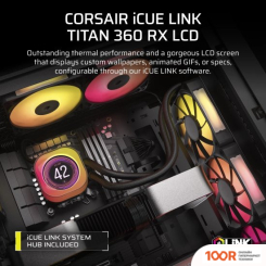 Corsair ICUE LINK TITAN 360 RX LCD CW-9061023-WW (245820)