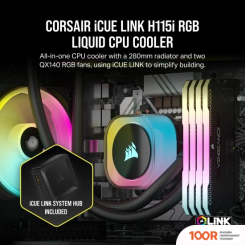 Corsair ICUE LINK H115I RGB AIO CW-9061002-WW (245809)