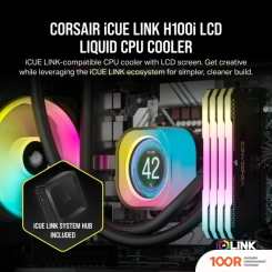 Corsair ICUE LINK H100I LCD RGB CW-9061007-WW (245806)