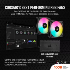 Corsair ICUE H100I ELITE CAPELLIX XT CW-9060068-WW (245785)