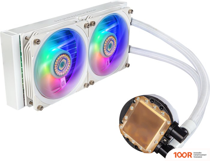 Cooler Master MASTERLIQUID PL240 FLUX WHITE EDITION MLY-D24M-A23PZ-RW (245747)