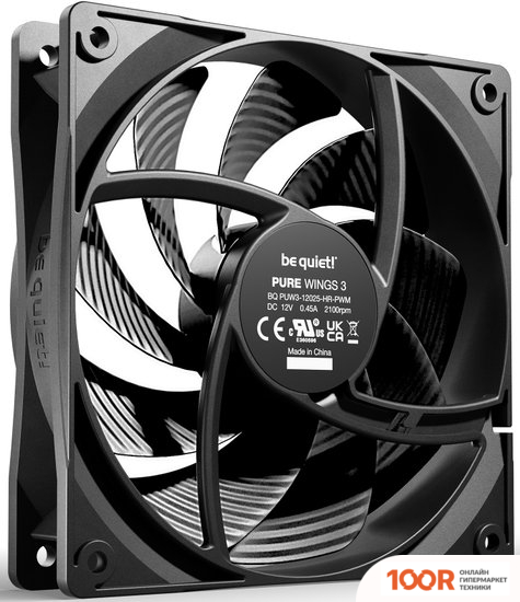 be quiet! PURE WINGS 3 120MM PWM HIGH-SPEED BL106 (245658)