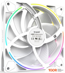 be quiet! LIGHT WINGS WHITE 140MM PWM HIGH-SPEED TRIPLE-PACK BL103 (245636)