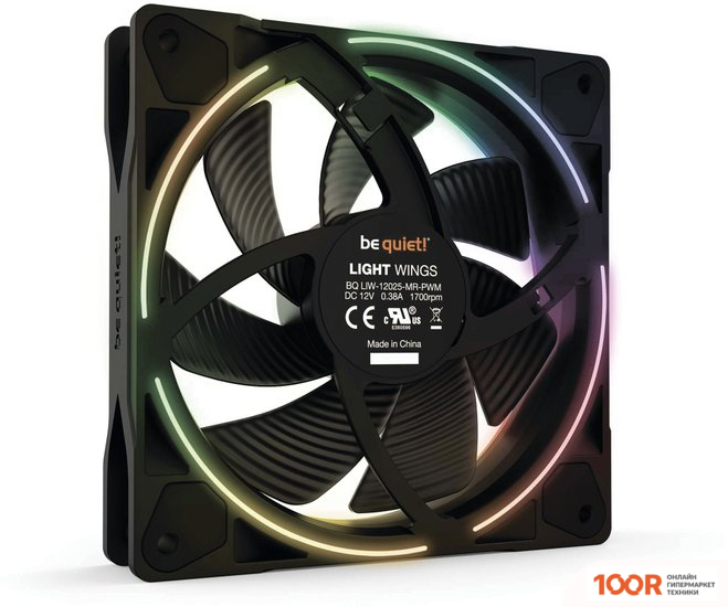 be quiet! LIGHT WINGS 120MM PWM BL072 (245627)