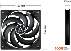 Arctic P12 SLIM PWM PST ACFAN00187A (245505)