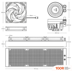 Arctic LIQUID FREEZER III 420 BLACK ACFRE00137A (245472)