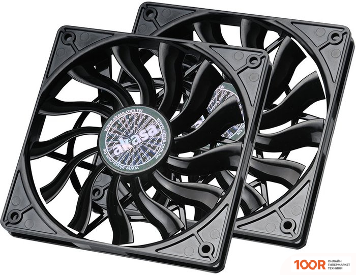 Akasa SLIMFAN 120MM - DUO PACK AK-FN078-KT02 (245193)