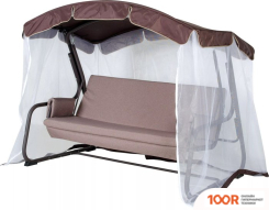 Садовые качели Удачная мебель ТРОПИКАНА А45С.613 (ШОКОЛАД) (242376)