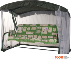 Садовые качели Удачная мебель ТРОПИКАНА (ЗЕЛЕНЫЙ 529) (242373)