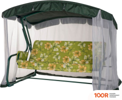 Садовые качели Удачная мебель ТРОПИКАНА (ЗЕЛЕНЫЙ 522) (242372)