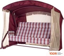 Садовые качели Удачная мебель ТОЛЕДО (ВИННЫЙ) (242369)