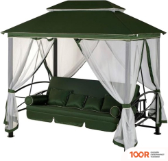 Садовые качели Удачная мебель ПАЛЬМИРА (ЗЕЛЕНЫЙ) (242366)