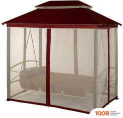 Садовые качели Удачная мебель ПАЛЬМИРА (ВИННЫЙ) (242365)