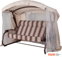 Садовые качели Удачная мебель МЕРИДА ПРЕМИУМ (ШОКОЛАД 322) (242358)