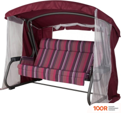 Садовые качели Удачная мебель МЕРИДА ПРЕМИУМ (АНТРАЦИТ 308) (242356)