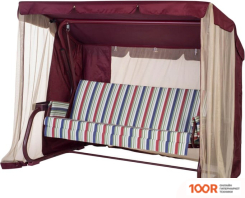 Садовые качели Удачная мебель ВАРАДЕРО ПРЕМИУМ (ВИННЫЙ 310) (242347)