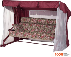 Садовые качели Удачная мебель ВАЛЕНСИЯ (ВИННЫЙ 525) (242345)