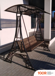 Садовые качели Грифонсервис ЭЙФЕЛЬ КЛ11 (ЧЕРНЫЙ/ТИК) (242343)