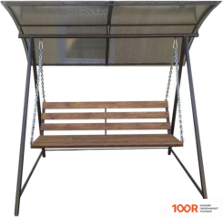 Садовые качели Грифонсервис КЛ3 (ЧЕРНЫЙ/БРОНЗА/СОСНА ОРЕХ) (242339)