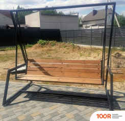 Садовые качели Грифонсервис ДИНГО КЛ9 (ЧЕРНЫЙ ОРЕХ) (242336)