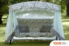 Садовые качели Olsa ТУРИН ПРЕМИУМ FLOWER С1204 (242289)