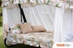 Садовые качели Olsa ТУРИН ПРЕМИУМ FLOWER С1203 (242288)