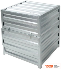 Измельчитель Формула качества ОЦИНКОВАННЫЙ С КРЫШКОЙ 1500X1500X1000 (ГРАФИТОВЫЙ СЕРЫЙ) (241926)