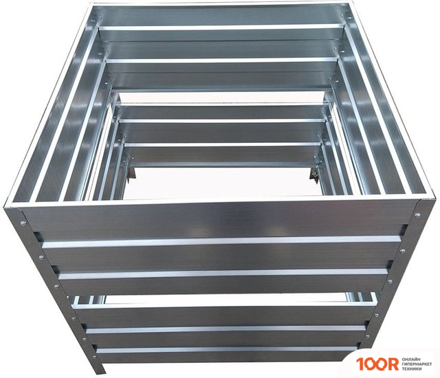 Измельчитель Формула качества ОЦИНКОВАННЫЙ БЕЗ КРЫШКИ 1500X1500X1000 (ШОКОЛАДНО-КОРИЧНЕВЫЙ) (241914)