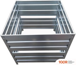 Измельчитель Формула качества ОЦИНКОВАННЫЙ БЕЗ КРЫШКИ 1500X1500X1000 (ЗЕЛЕНЫЙ МОХ) (241912)