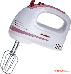 Ручной миксер Аксинья KC-406 (БЕЛЫЙ/РОЗОВЫЙ) (241733)