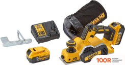 Рубанок DeWalt DCP580P2 (С 2-МЯ АКБ, КЕЙС) (241089)