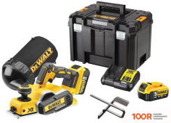 Рубанок DeWalt DCP580P2 (С 2-МЯ АКБ, КЕЙС) (241089)