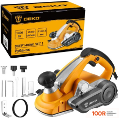 Рубанок Deko DKEP1400W SET1 083-1073 (241086)
