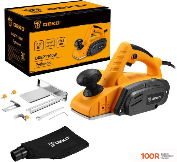 Рубанок Deko DKEP1100W 063-4197 (241082)