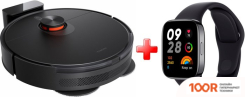 Робот-пылесос Xiaomi ROBOT VACUUM S20+ B108GL (МЕЖДУНАРОДНАЯ ВЕРСИЯ, ЧЕРНЫЙ) + УМНЫЕ ЧАСЫ XIAOMI REDMI WATCH 3 (ЧЕРНЫЙ, МЕЖДУНАРОДНАЯ ВЕРСИЯ) ПО АКЦИ (241021)