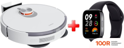 Робот-пылесос Xiaomi ROBOT VACUUM S20+ B108GL (МЕЖДУНАРОДНАЯ ВЕРСИЯ, БЕЛЫЙ) + УМНЫЕ ЧАСЫ XIAOMI REDMI WATCH 3 (ЧЕРНЫЙ, МЕЖДУНАРОДНАЯ ВЕРСИЯ) ПО АКЦИИ (241019)