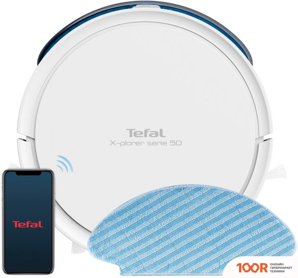 Робот-пылесос Tefal X-PLORER SERIE 50 RG7387WH (240890)