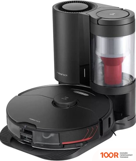 Робот-пылесос Roborock S7 MAXV PLUS (С АНГЛИЙСКОЙ ОЗВУЧКОЙ, ЧЕРНЫЙ) (240783)