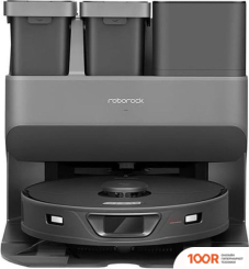 Робот-пылесос Roborock S7 MAX ULTRA Q100TSC (С АНГЛИЙСКОЙ ОЗВУЧКОЙ, ЧЕРНЫЙ) (240778)
