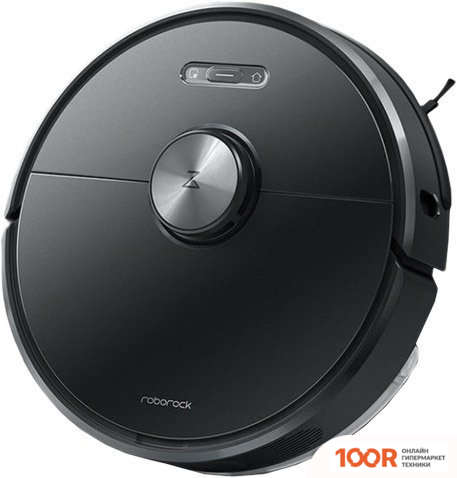 Робот-пылесос Roborock S6 (С РУССКОЙ ОЗВУЧКОЙ, ЧЕРНЫЙ) (240762)