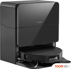 Робот-пылесос Roborock ROBOTIC VACUUM CLEANER+EMPTY WASH FILL DOCK S9 MAXV ULTRA S90VER S9MVU52-02 (С РУССКОЙ ОЗВУЧКОЙ, ЧЕРНЫЙ) (240757)