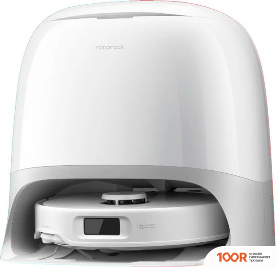 Робот-пылесос Roborock QREVO CURVC RRE0VIC QRCC02-02 (С РУССКОЙ ОЗВУЧКОЙ, БЕЛЫЙ) (240752)