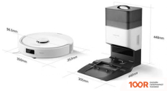 Робот-пылесос Roborock Q8 MAX PLUS (С РУССКОЙ ОЗВУЧКОЙ, БЕЛЫЙ) (240747)