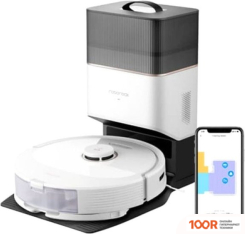 Робот-пылесос Roborock Q8 MAX PLUS (С РУССКОЙ ОЗВУЧКОЙ, БЕЛЫЙ) (240747)