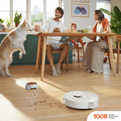 Робот-пылесос Roborock Q8 MAX PLUS (С РУССКОЙ ОЗВУЧКОЙ, БЕЛЫЙ) (240747)