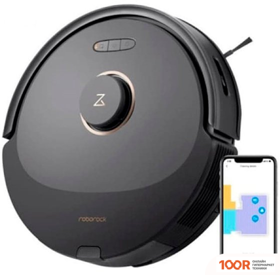Робот-пылесос Roborock Q8 MAX (С АНГЛИЙСКОЙ ОЗВУЧКОЙ, ЧЕРНЫЙ) (240744)