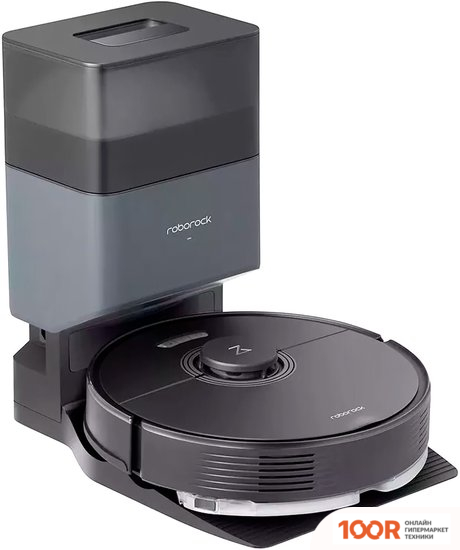 Робот-пылесос Roborock Q7+ (С РУССКОЙ ОЗВУЧКОЙ, ЧЕРНЫЙ) (240742)