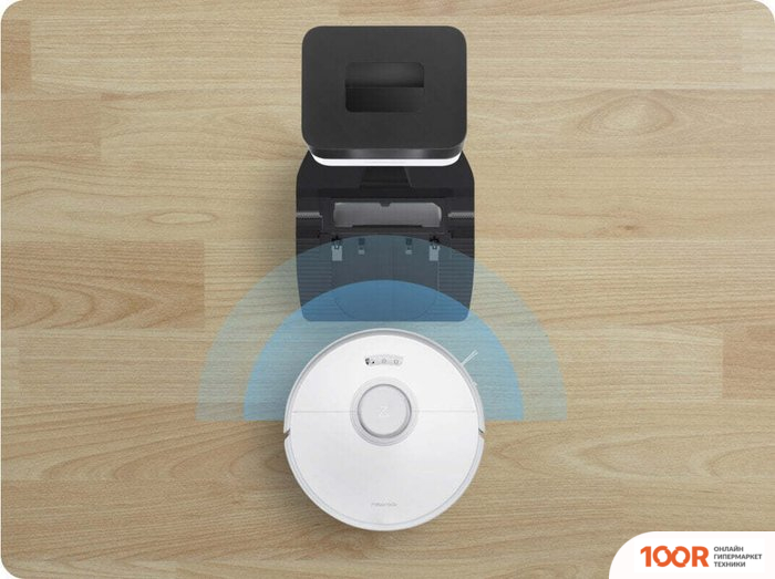 Робот-пылесос Roborock Q7+ (С АНГЛИЙСКОЙ ОЗВУЧКОЙ, ЧЕРНЫЙ) (240740)