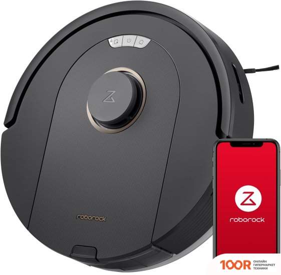 Робот-пылесос Roborock Q5 PRO (С РУССКОЙ ОЗВУЧКОЙ, ЧЕРНЫЙ) (240725)